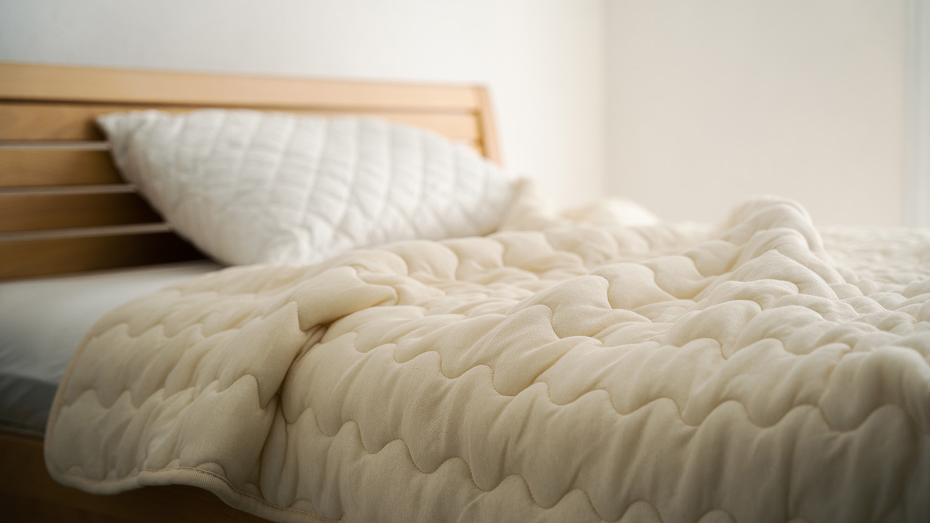 羊毛はメインボディを使用、薬品加工はしません